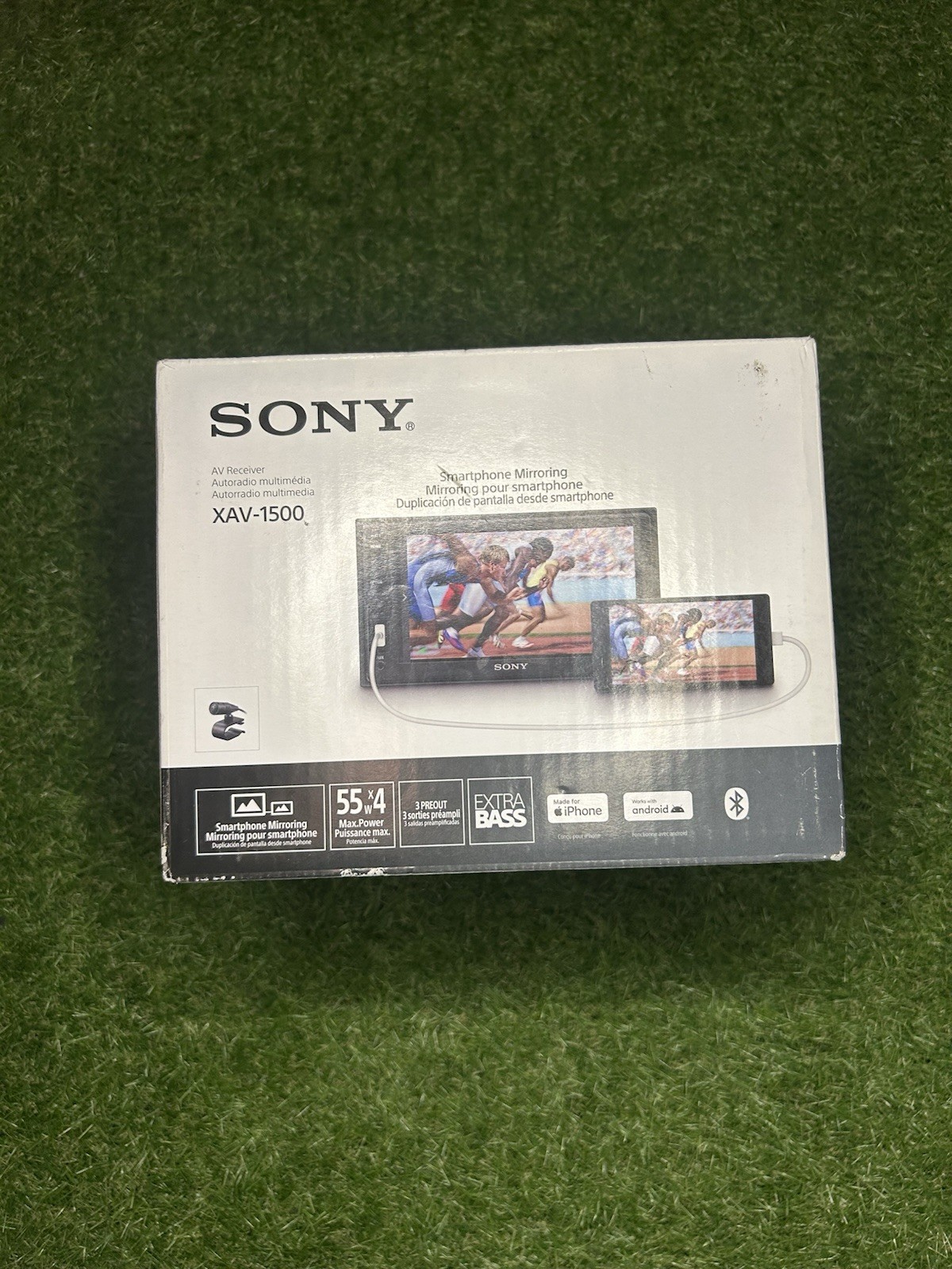 Sony XAV-1500 6.2” 55W Touch Screen Digital Receiver *TESTED WORKS*
