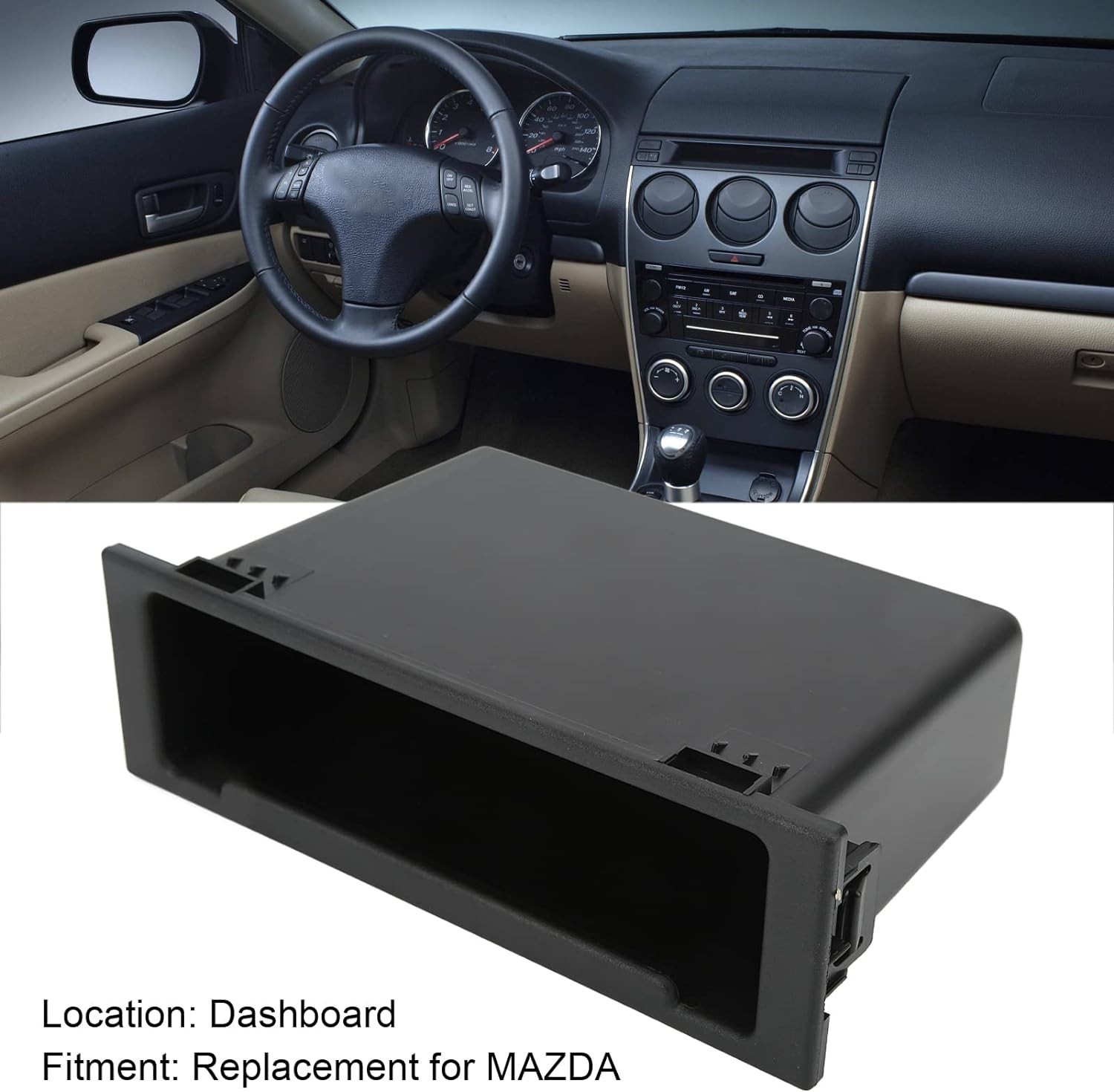 Car Stereo Blanking Plate Car Single Din Pocket Dash Kit Pocket Single Din Ra…