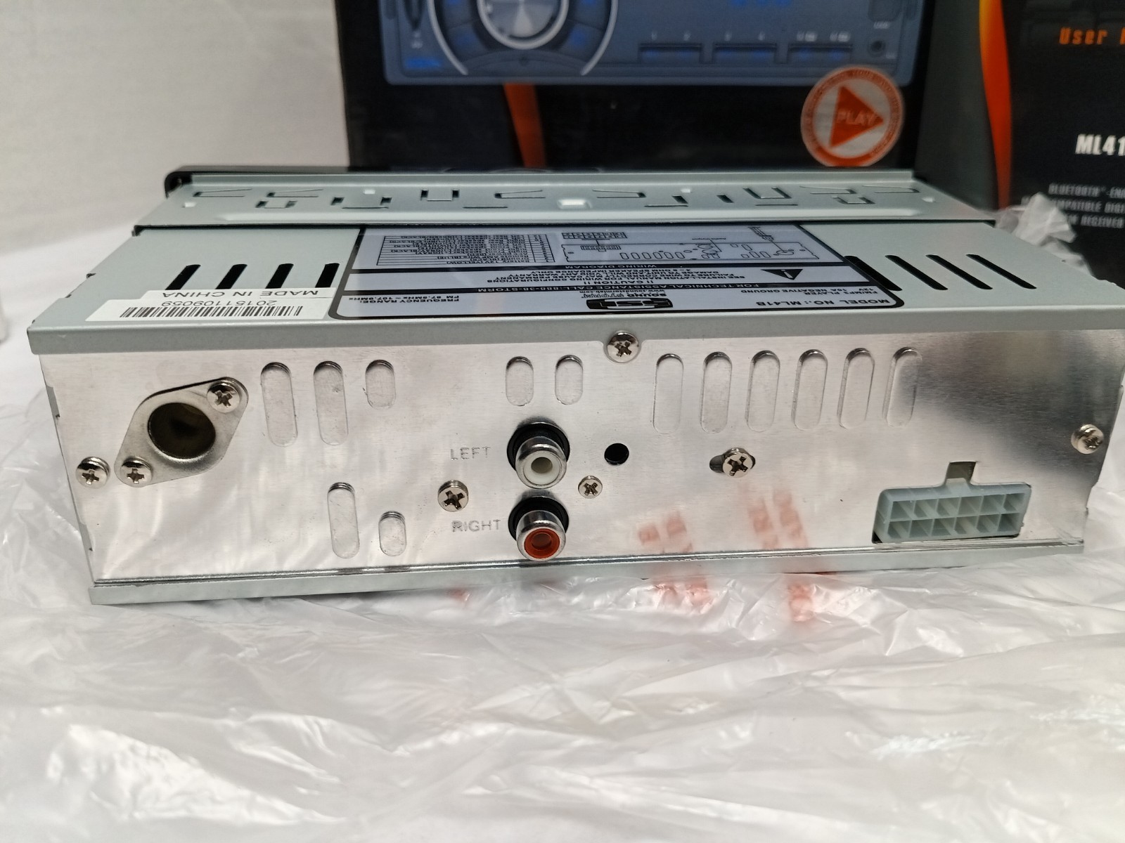 SSL ML41B Bluetooth MP3 Compatible Digital Media FM Receiver 160 Watts
