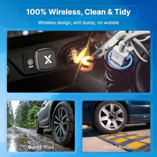 X1 USB-C Wireless CarPlay & Android Auto Adapter, Wired to Wireless USB Type C