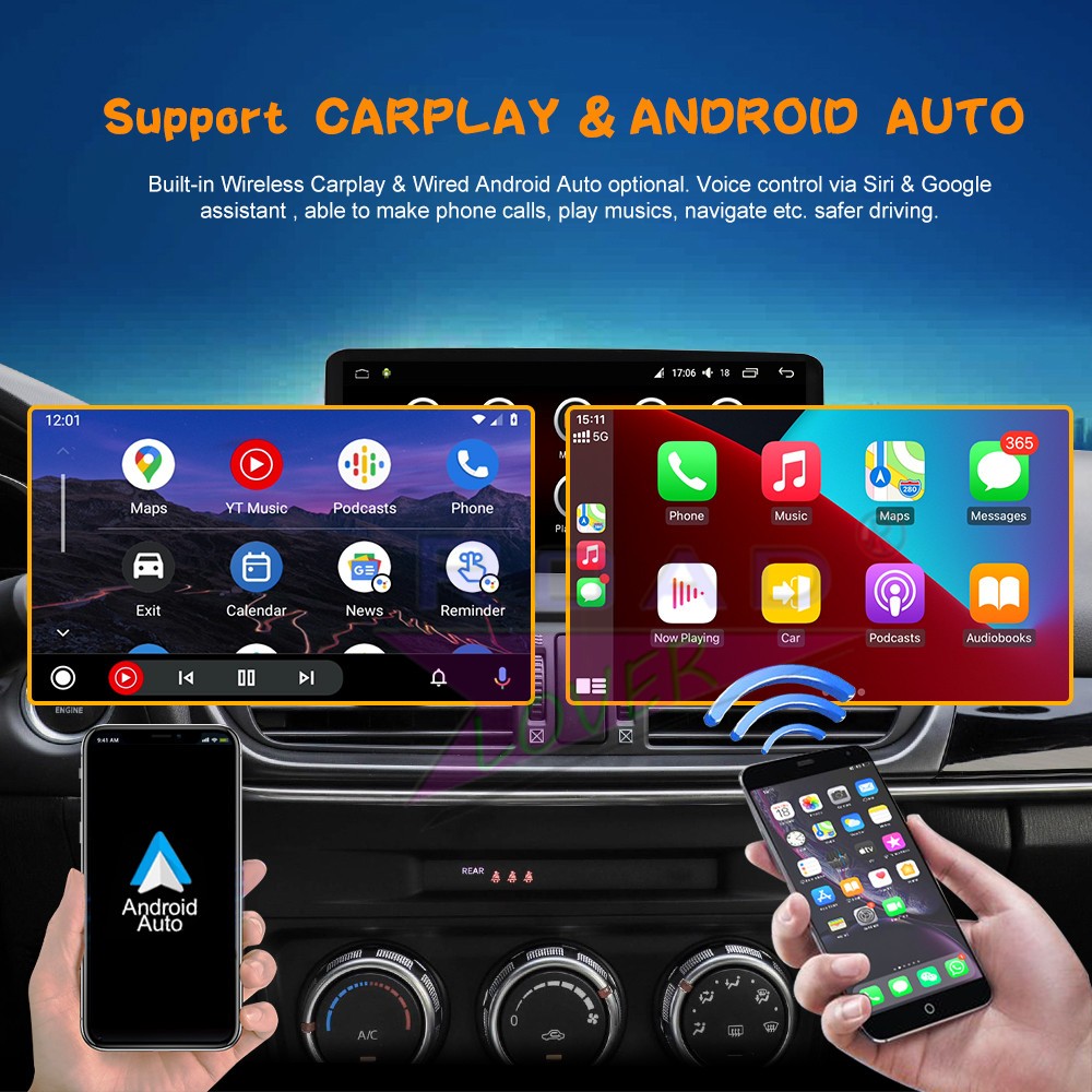 Androind 14.0 Car Stereo Radio for Mazda 3 2020 2021 Auto GPS Navi Carplay 4+64G