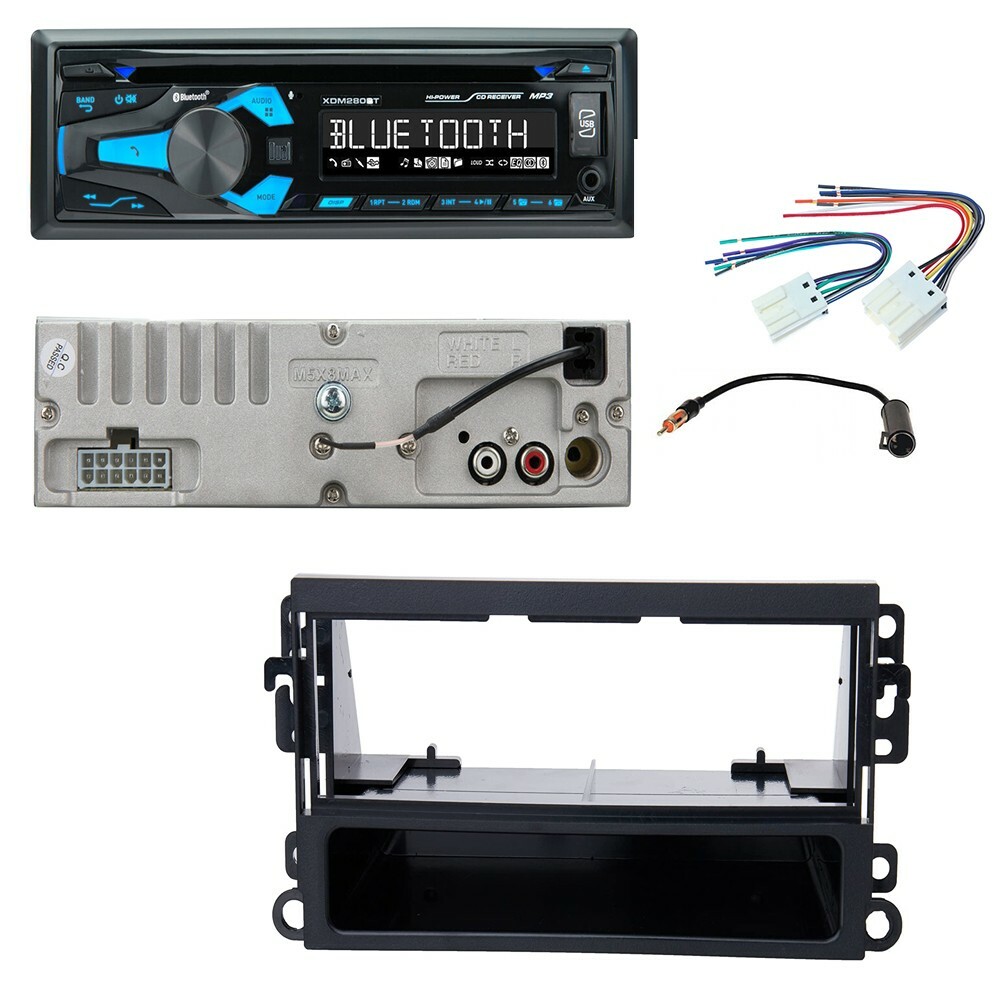 DUAL XDM280BT AM/FM Car Radio Stereo CD Player for select 1995-up Nissan vehicle