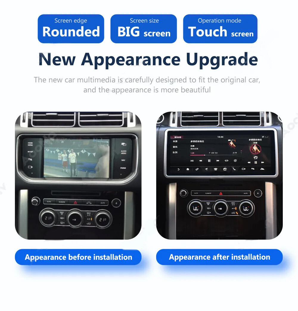 10.25″Car Radio GPS Navigation Android 4+64GB For 2016-2019 Jaguar F-Pace XE XEL
