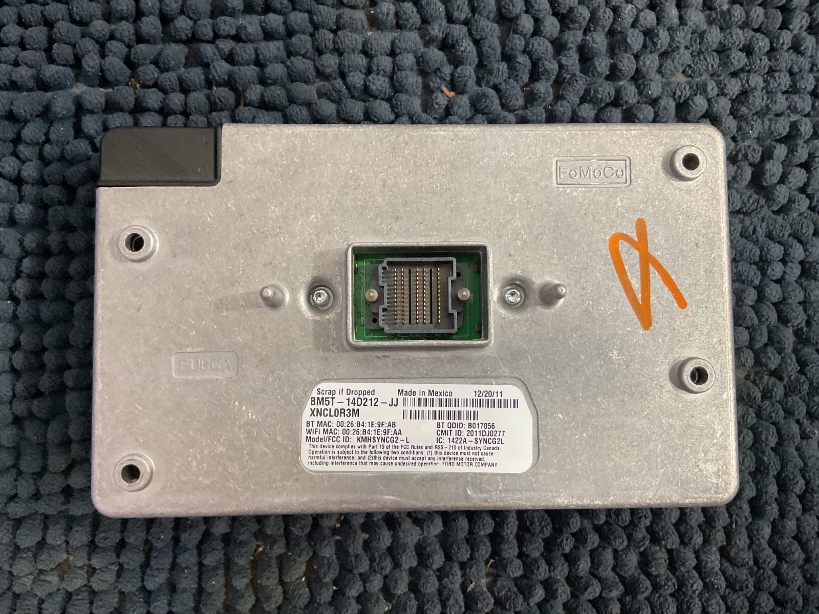 11 12 13 14 15 Ford Edge Sync 2 APIM Navigation Module CT4T-14F239-AB