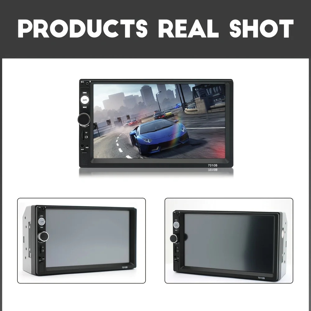 2Din for Mobile phone 7” Car MP5 Multimedia Player Rearview Camera BT FM TF USB