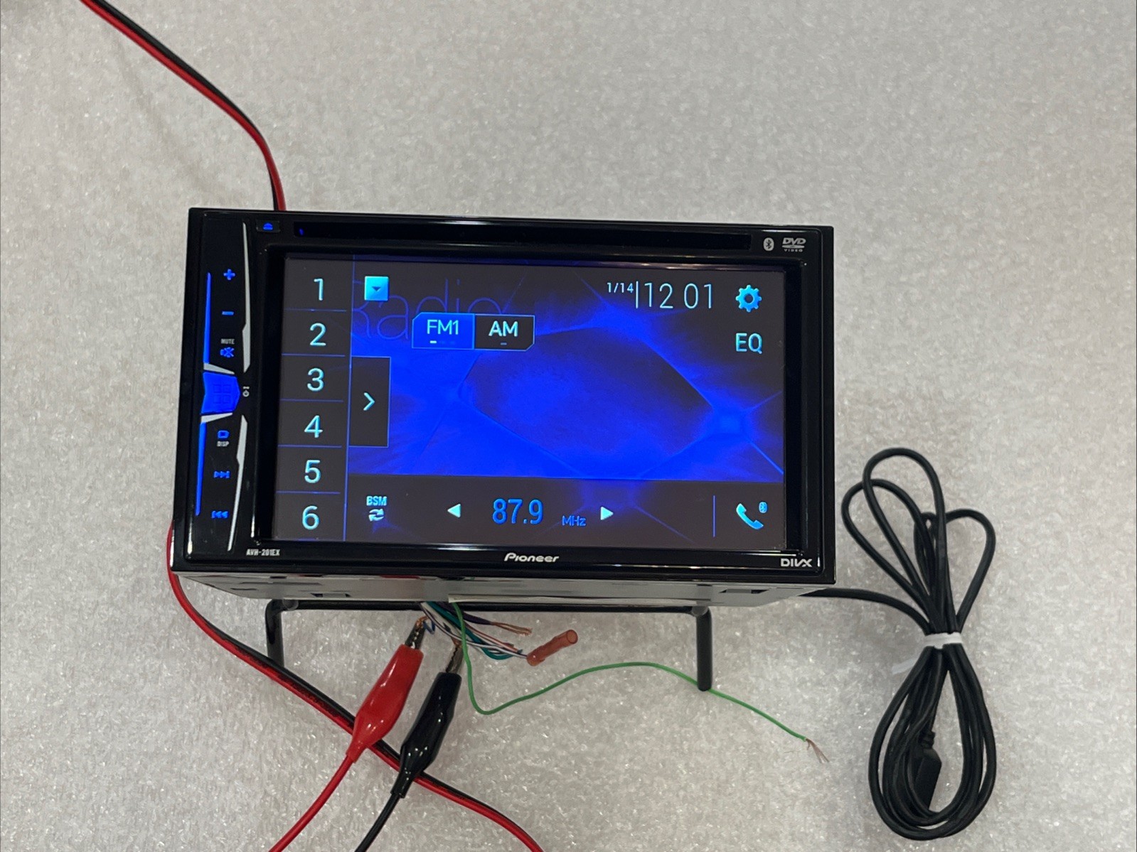PIONEER AVH-201EX Touchscreen Bluetooth Apple Android CD USB DVD PLAYER