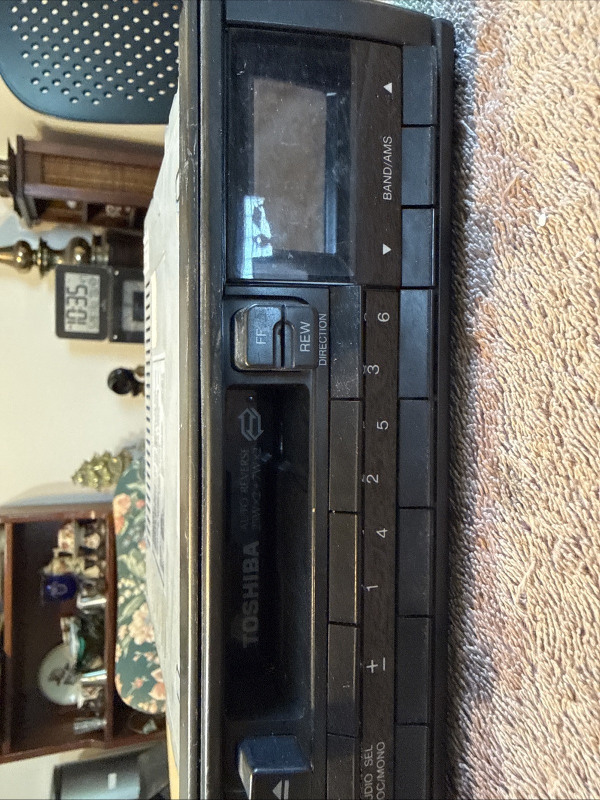 Vintage Toshiba TX-204 Car Audio System Stereo Cassette Player