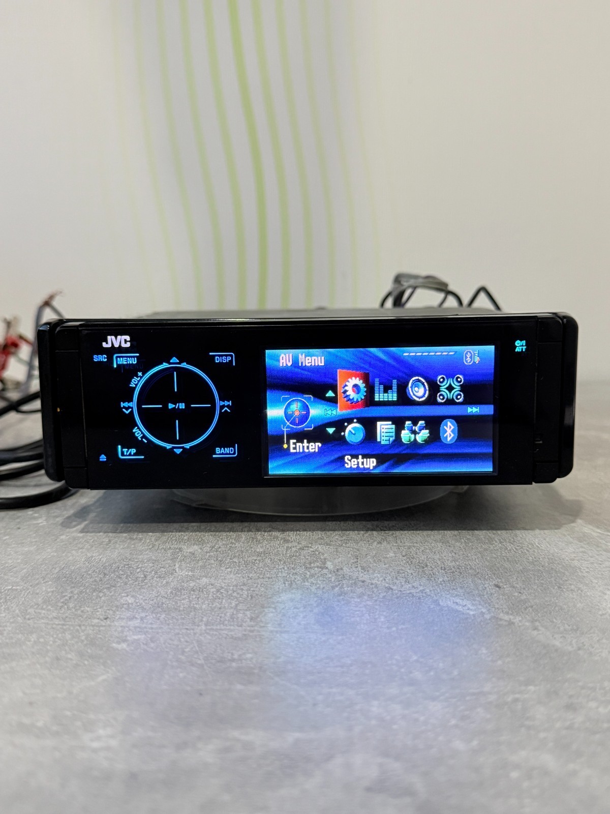 JVC KD-AVX44 Dvd Car Stereo 3.5″ Touchscreen Bluetooth USB 1DIN Head Unit
