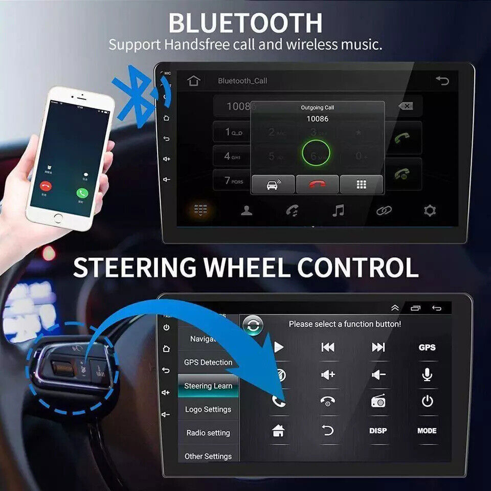64GB Android 14 Carplay Car Radio GPS Stereo For Mitsubishi Outlander 2006-2012