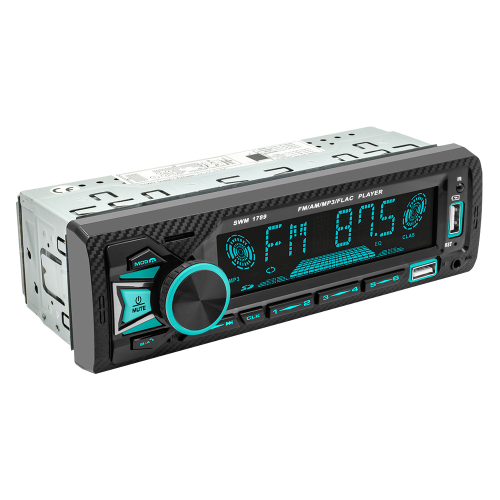 Car Stereo Radio Head Unit Mobile APP Connection Bluetooth FM/AM Audio Receiver