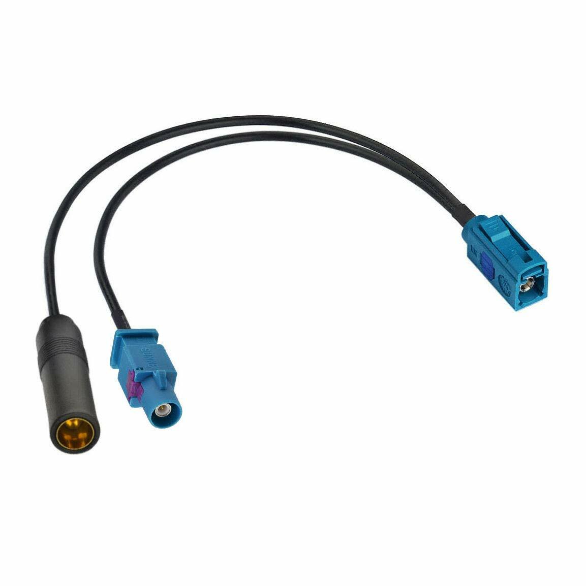 Antenna Adapter for Car Stereo Audio HD Radio Head Unit CD Media Player Receiver