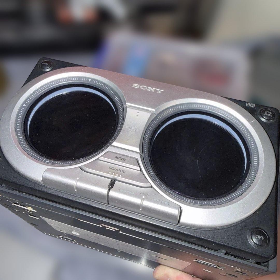 Sony WX-7700MDX Double DIN CD MD Receiver Car Audio Stereo Head Unit Vintage