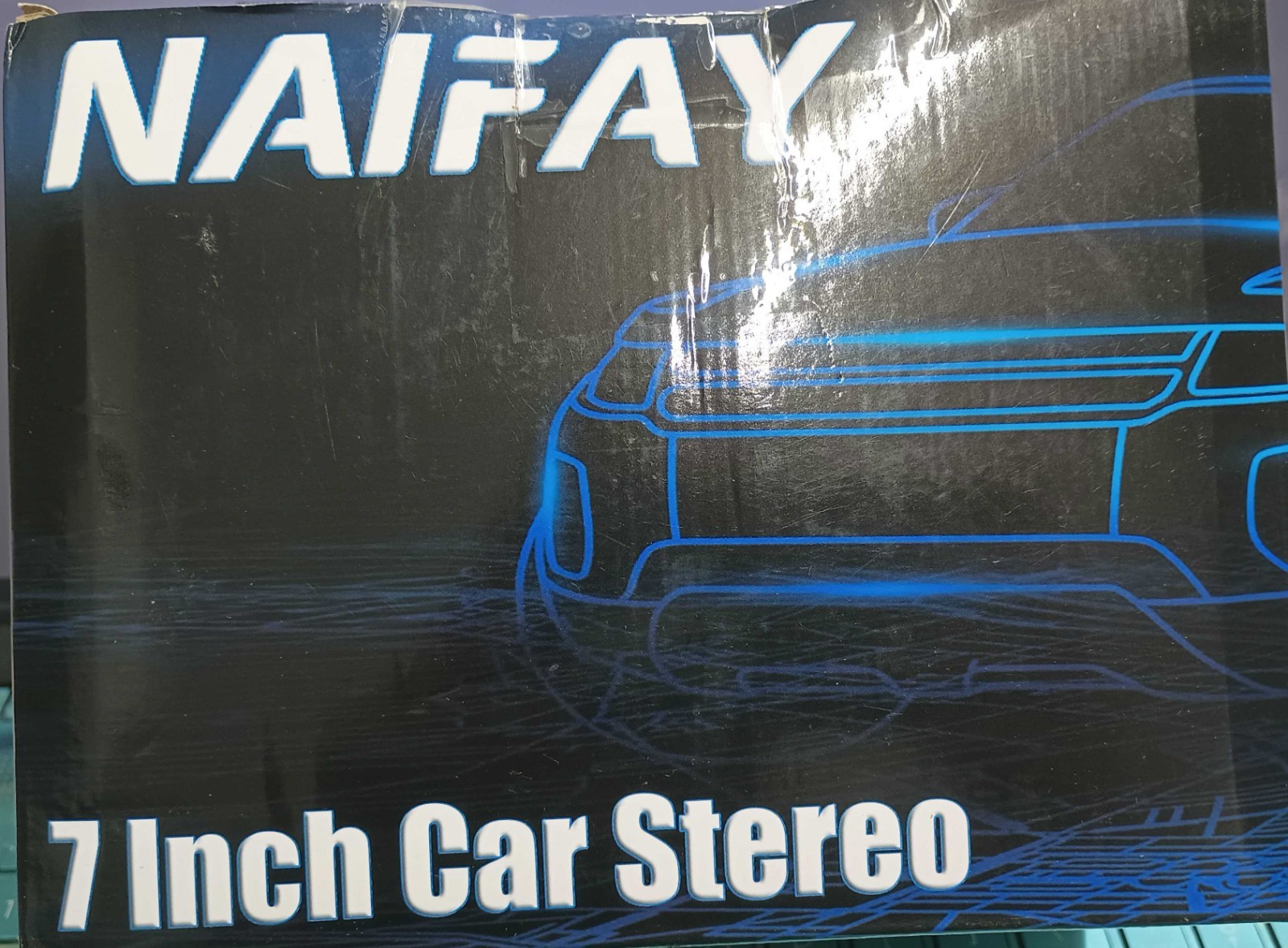 Naifay 7 Inch Car Stereo Untested For Parts only.