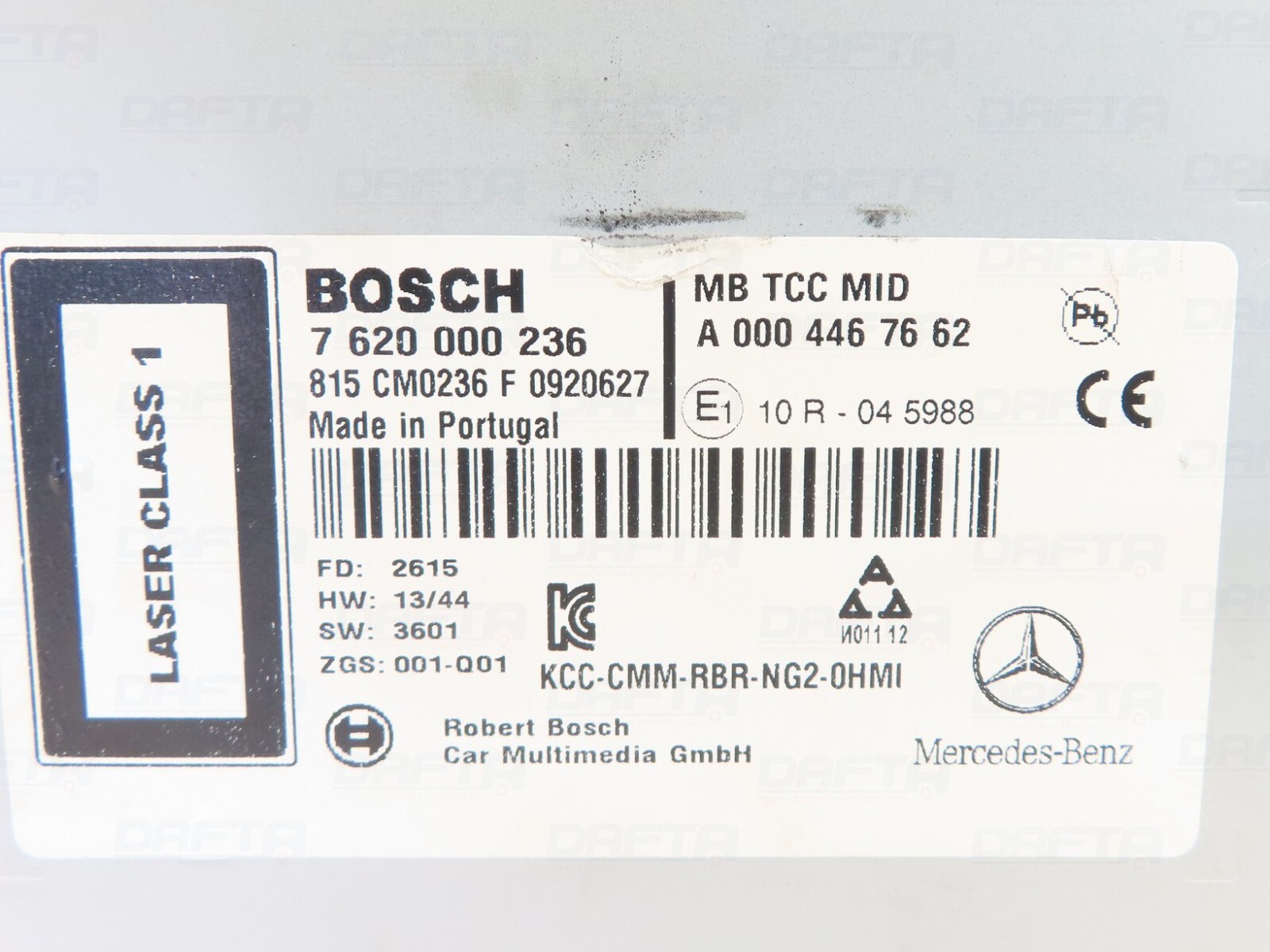 A0004467662 Mercedes Benz Actros 2015 MB TCC MID Radio Navigation Head Unit