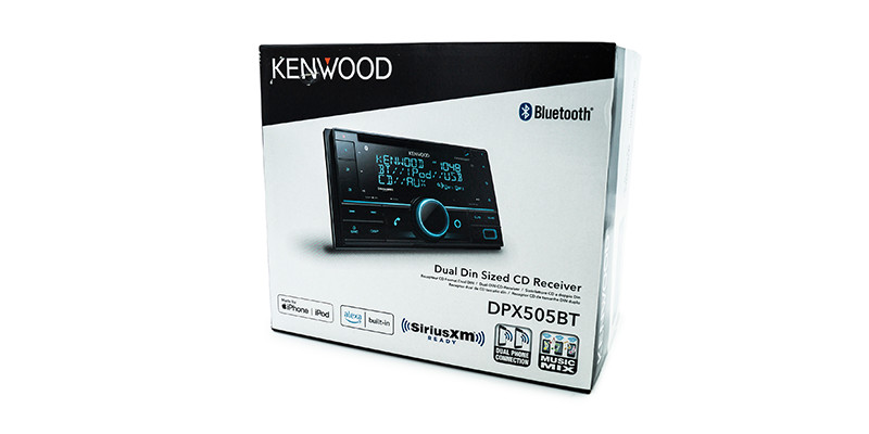 Kenwood DPX505BT 2DIN CD Receiver with Bluetooth Non-Touch Screen