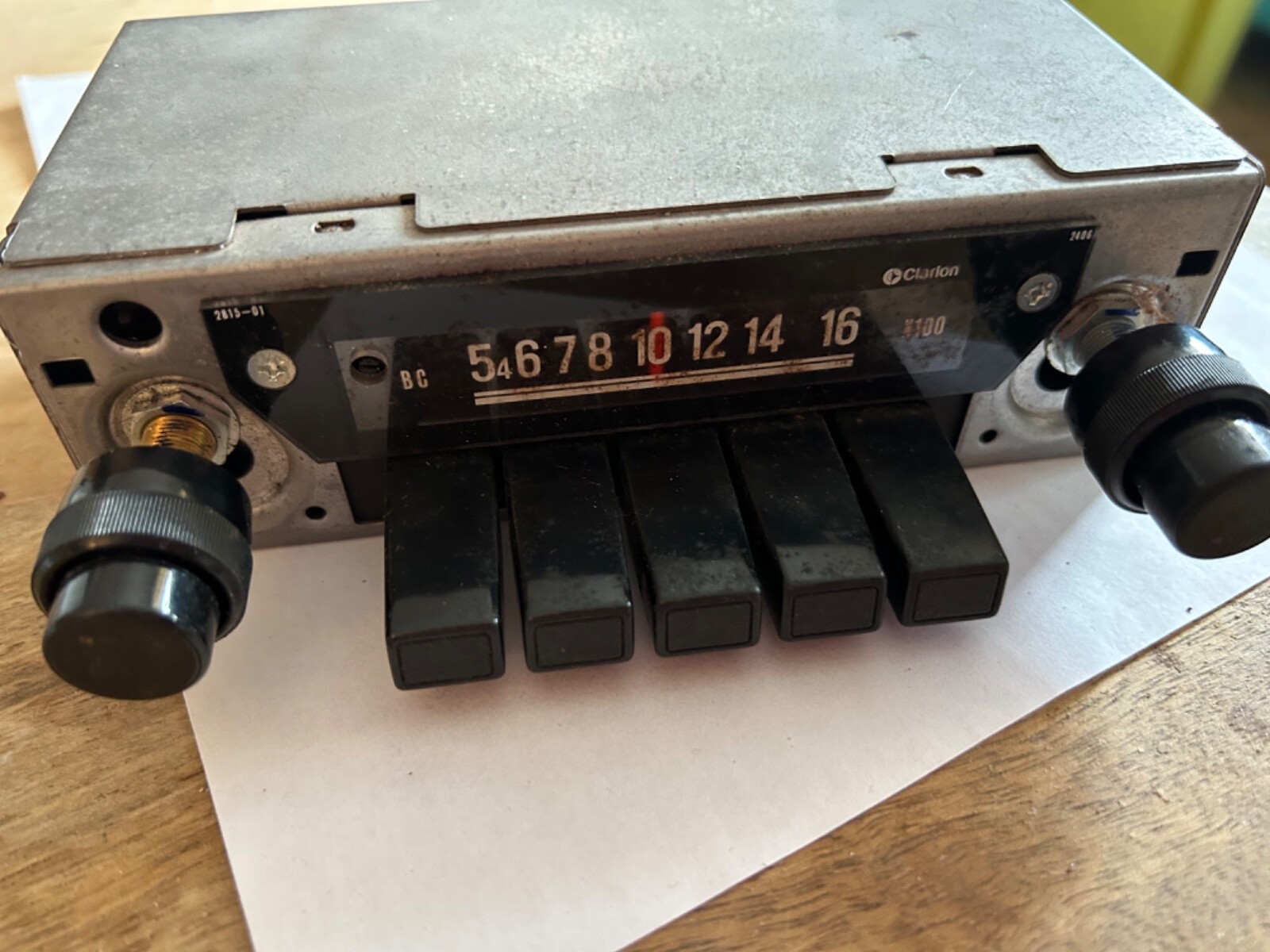 clarion car audio X100