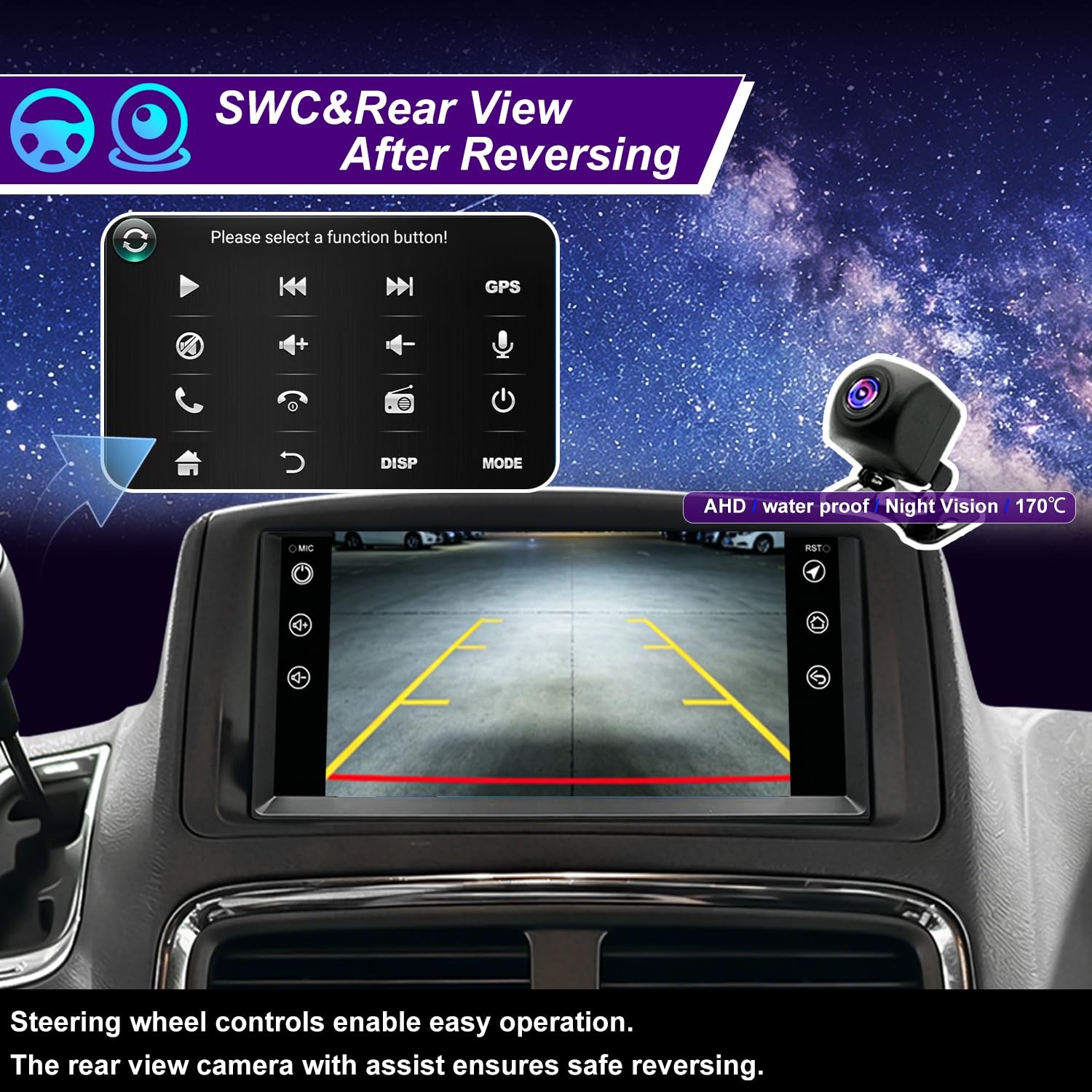 5G WiFi Upgrade Car Radio Touch Screen for Dodge & Jeep 2007-2020, GPS