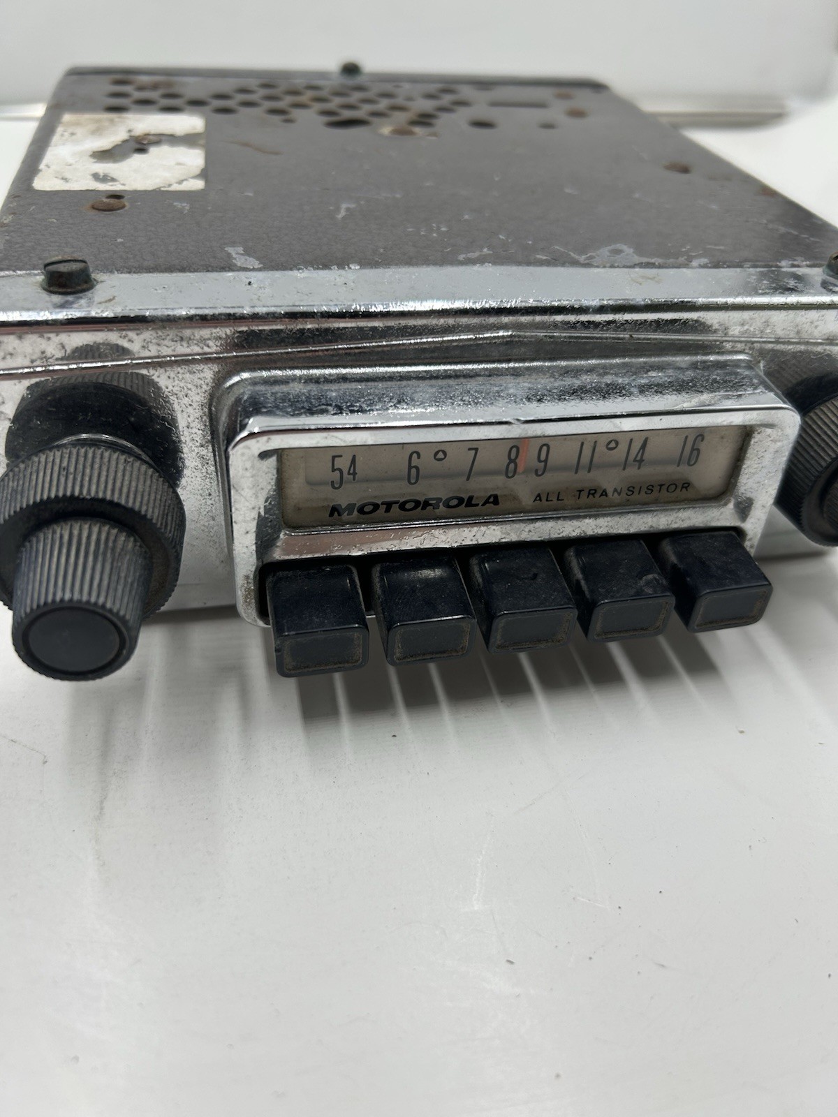 Vintage 1960’s Motorola All Transistor Car Radio Auto 520T UNTESTED