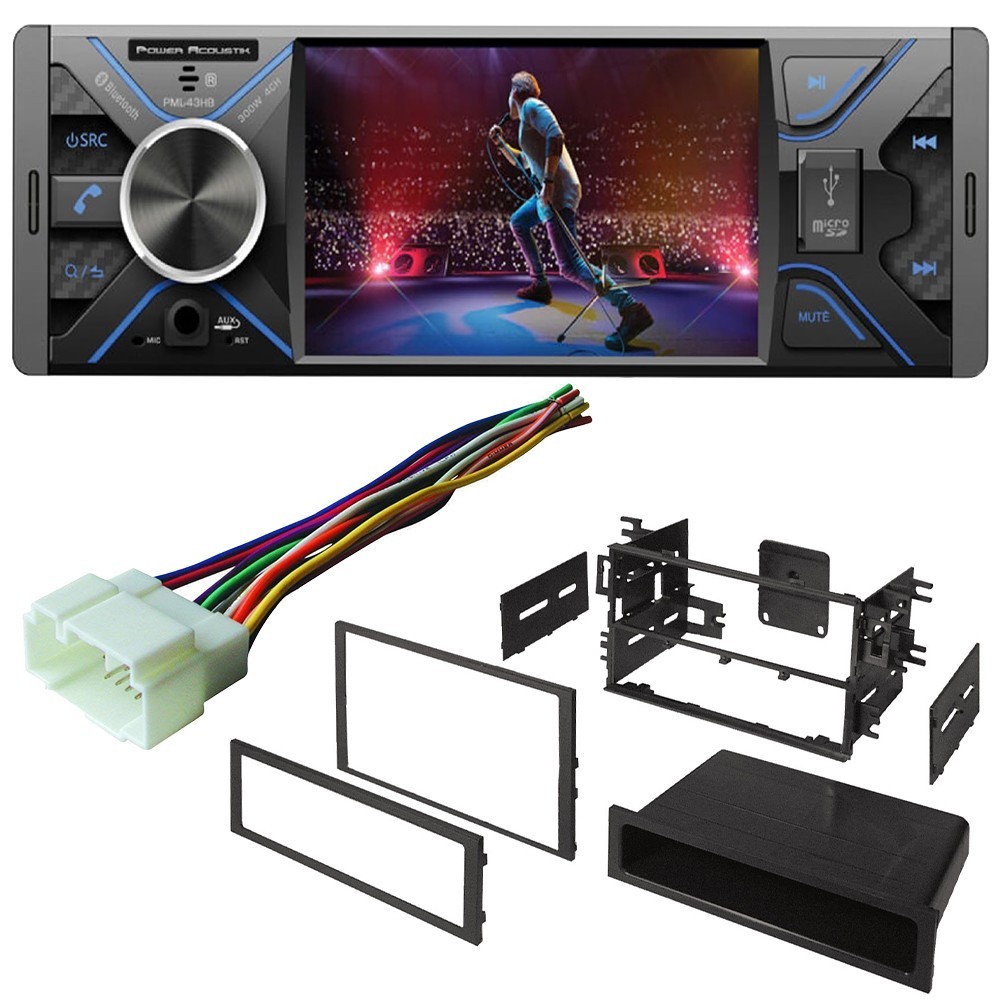 4.3″ LCD PML-43HB Bluetooth AM/FM Radio Car Stereo for 1999-2000 Honda Civic
