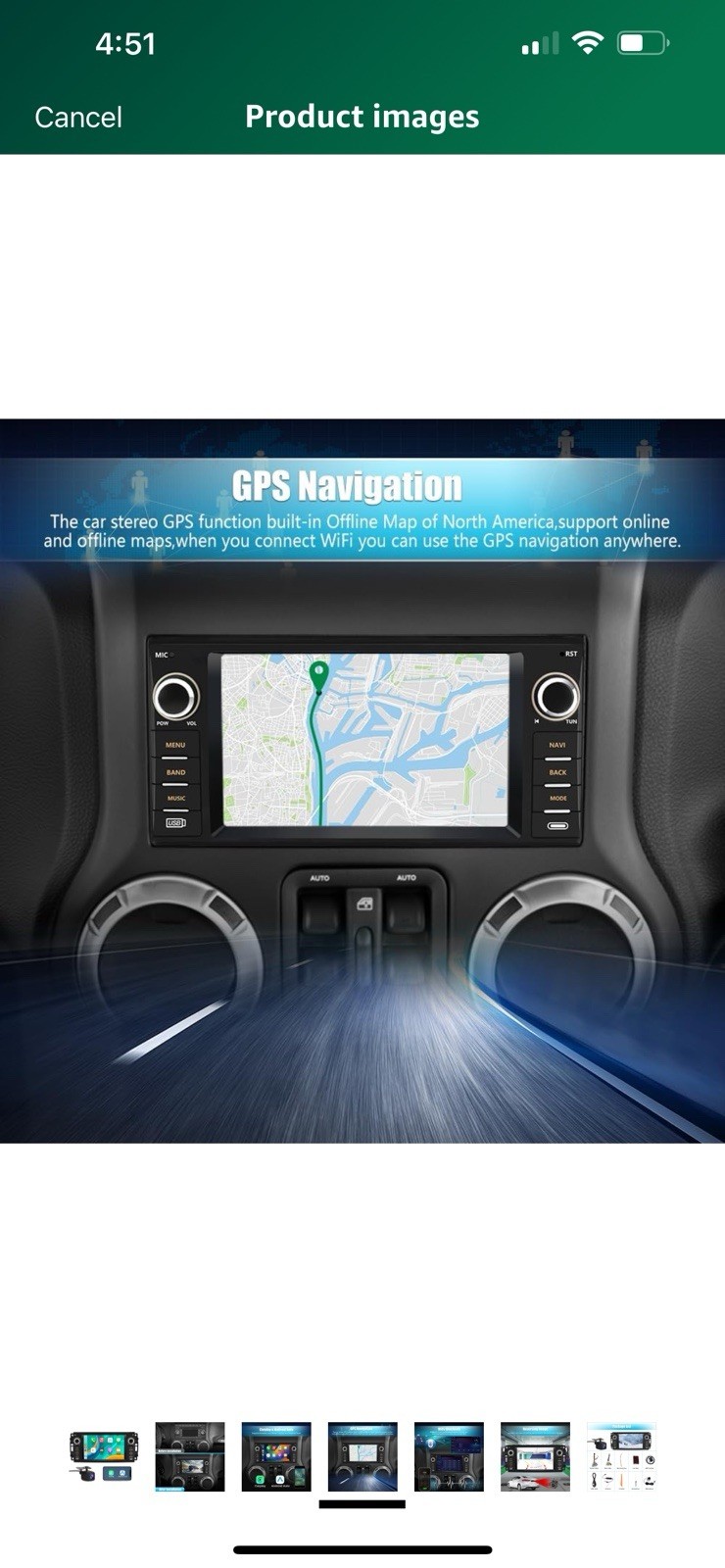 Android 12 Car Stereo For Jeep Wrangler Dodge RAM Avenger Challenger Chrysler