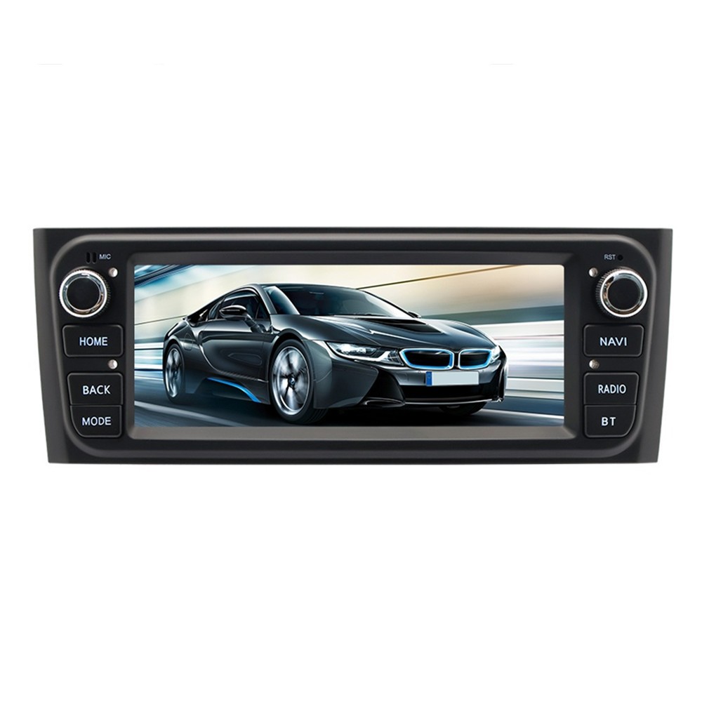 1 Din Car MP5 Player GPS Navi Head Unit Android 15 Fit For Fiat Punto 2007-2013