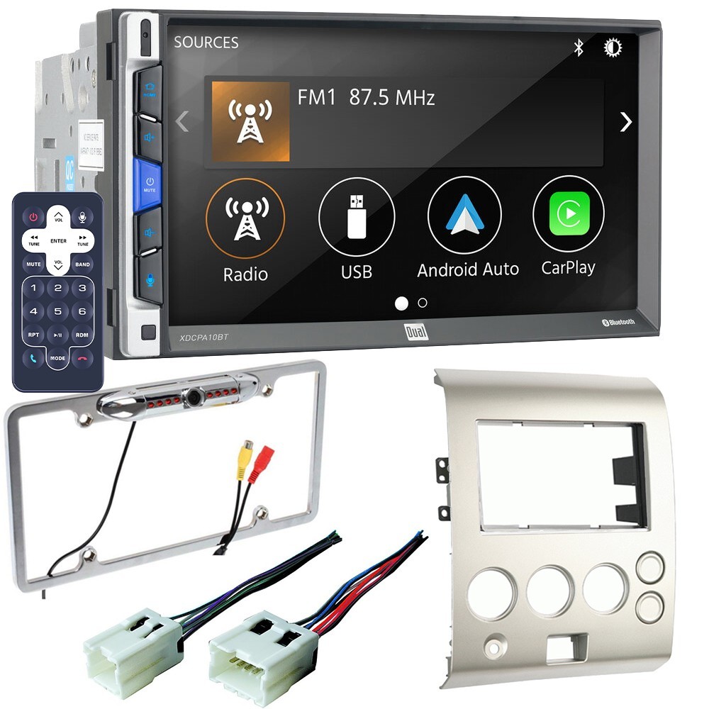 XDCPA10BT 7″ Apple Carplay Car Stereo AM/FM Radio For Nissan 2004-2006 Titan