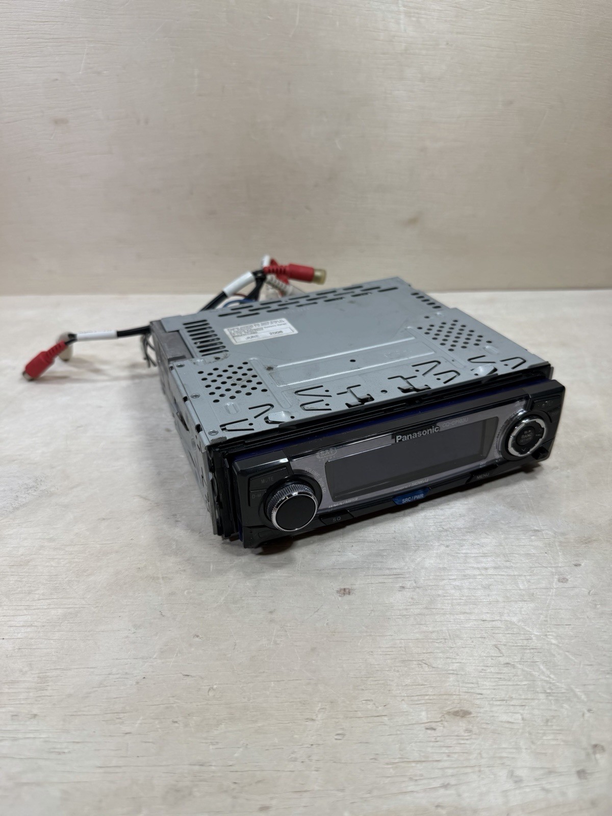 🔥RARE Panisonic CQ C7103U car stereo deck Race Cars On 3D Matrix Display 50×4