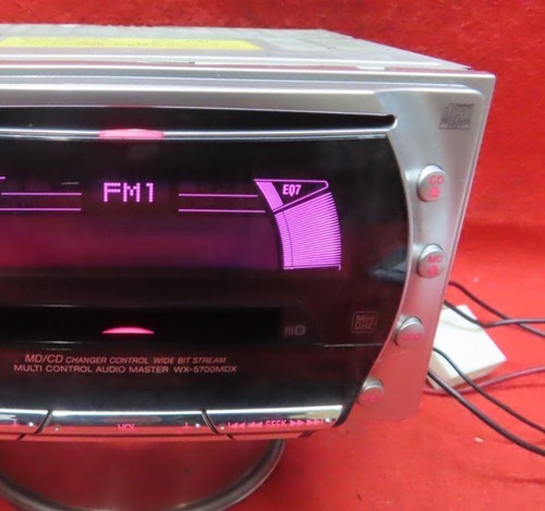 Sony WX-5700MDX 2DIN CD MD Car Stereo Head Unit CD