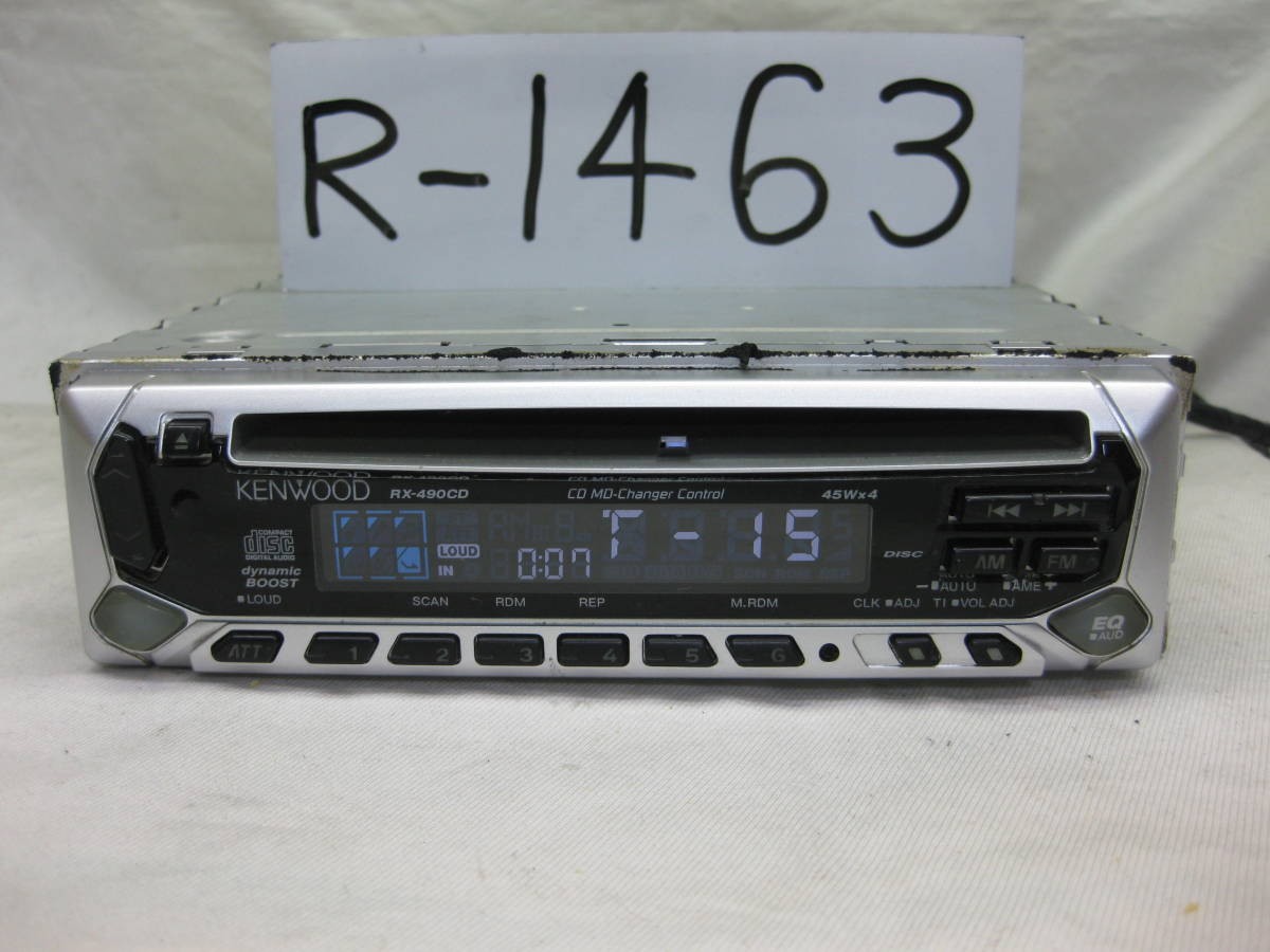 [Used]KENWOOD RX-490CD 1DIN Car CD Deck Player Confirmed Operation