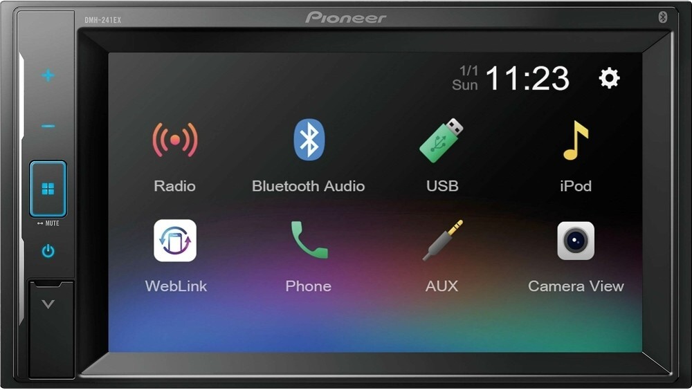 2013-2018 Ram 1500 Pioneer Double DIN Bluetooth Car Stereo Upgrade | 241ex