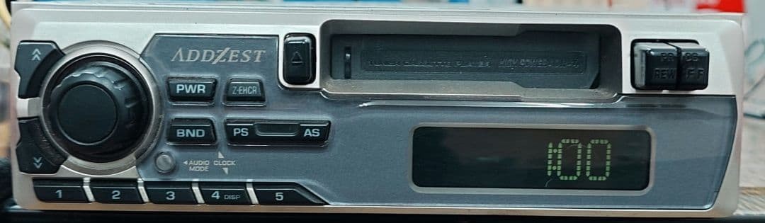 ADDZEST B8111-6A000 1DIN Car Stereo Tape Deck Rare Discontinued Model