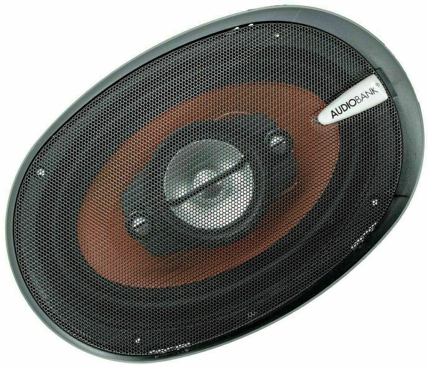 Gravity AGR-S202 Car Stereo Receiver + 4x Audiobank AB-790 6×9″ 4-Way Speakers