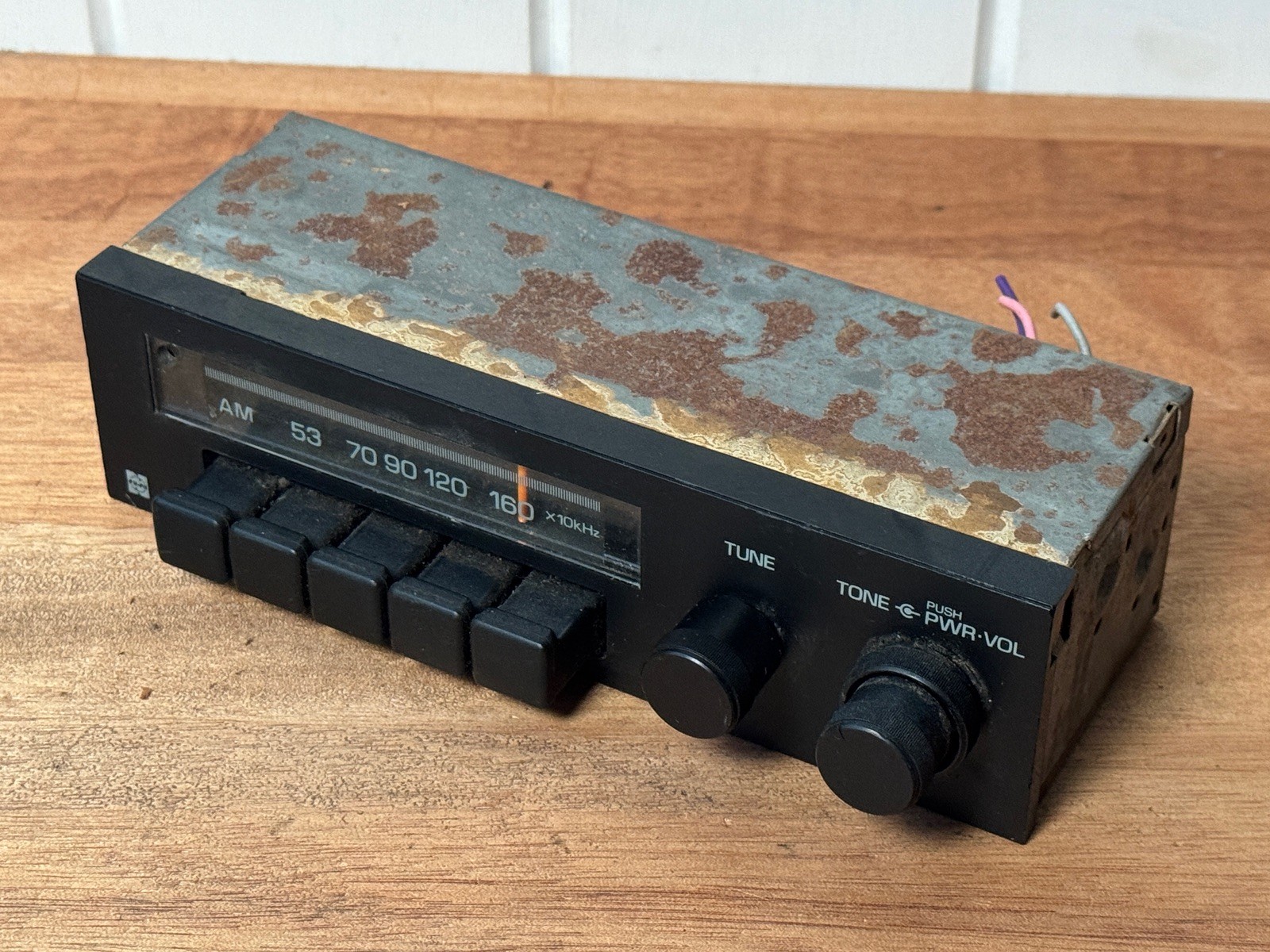 Vintage MATSUSHITA Japan 86120-16530 TOYOTA J-40 Landcruiser Factory Radio