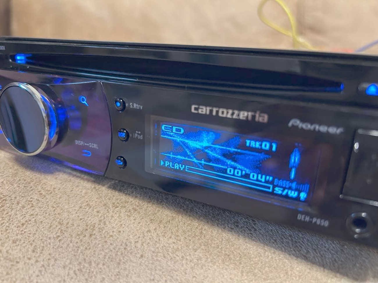Pioneer Carrozzeria DEH-P650 1DIN CD USB AUX Receiver 50W x 4 JDM Tested Working