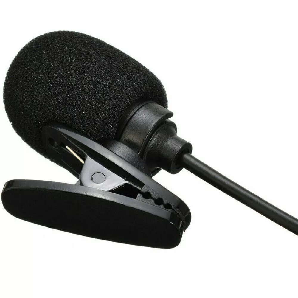 3.5mm External Microphone for Android Car Stereo Radio BT GPS Audio Universal