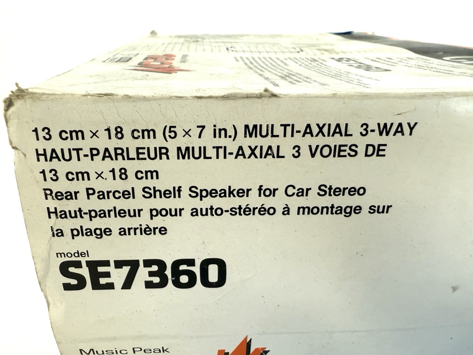 Clarion Car Audio SE7360 Speaker 5×7 – 120w (Toyota, Ford, Chrysler) Vintage
