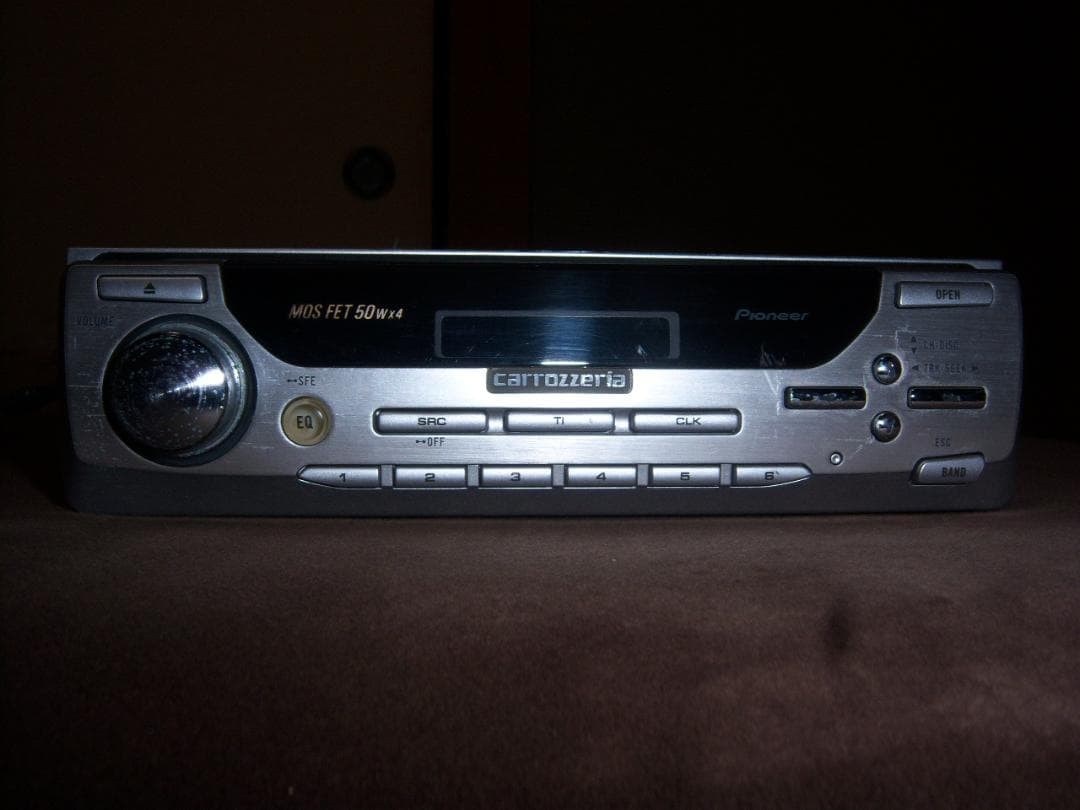 Pioneer Carrozzeria DEH-P717 Car CD Head Unit MOS-FET 50W For Parts JDM