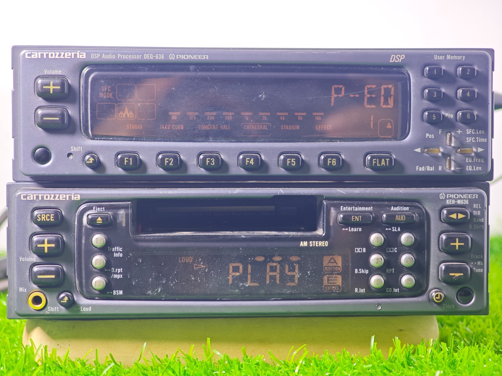 Pioneer Carrozzeria DEQ-636 DSP Equalizer KEH-M636 Cassette Car Stereo Radio JDM