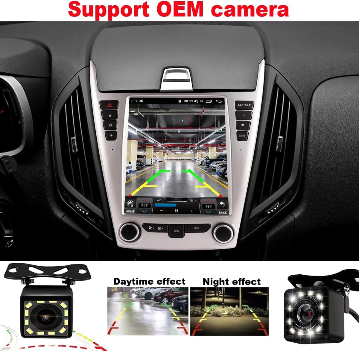 For Chevrolet Equinox 2010-2016 Android Car Radio Stereo GPS Navi Carplay 4+64G