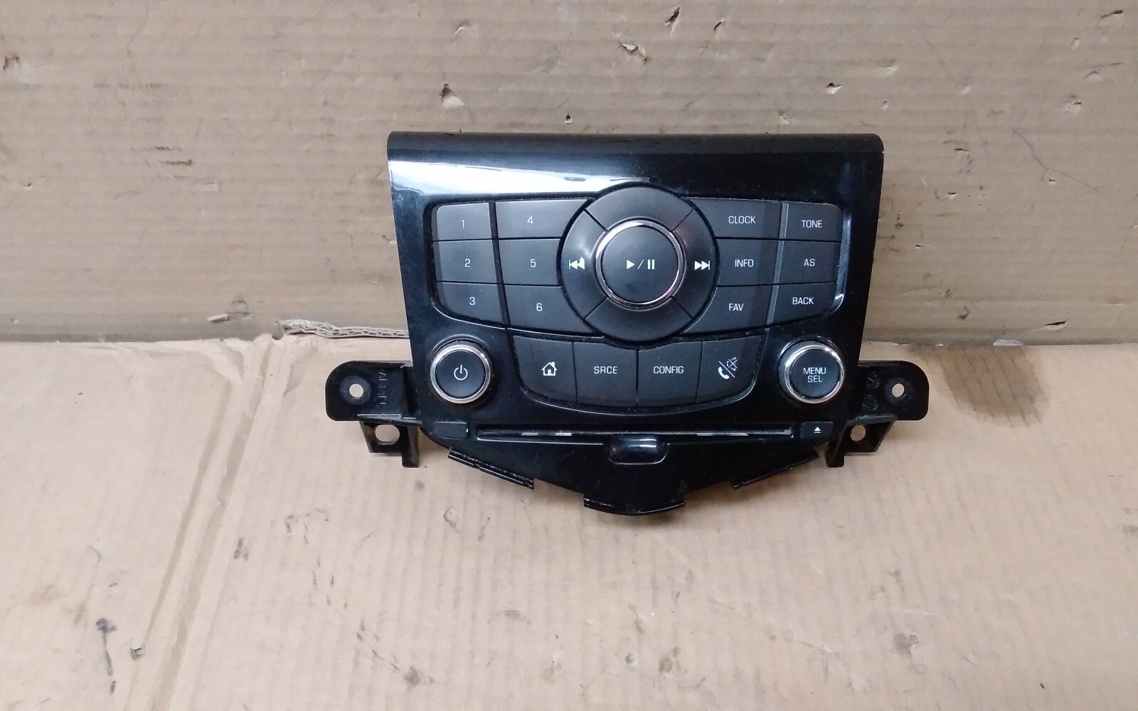 2013 CHEVY CRUZE RADIO CONTROL PANEL AM-FM-SINGLE CD-MP3-USB ID-95166368