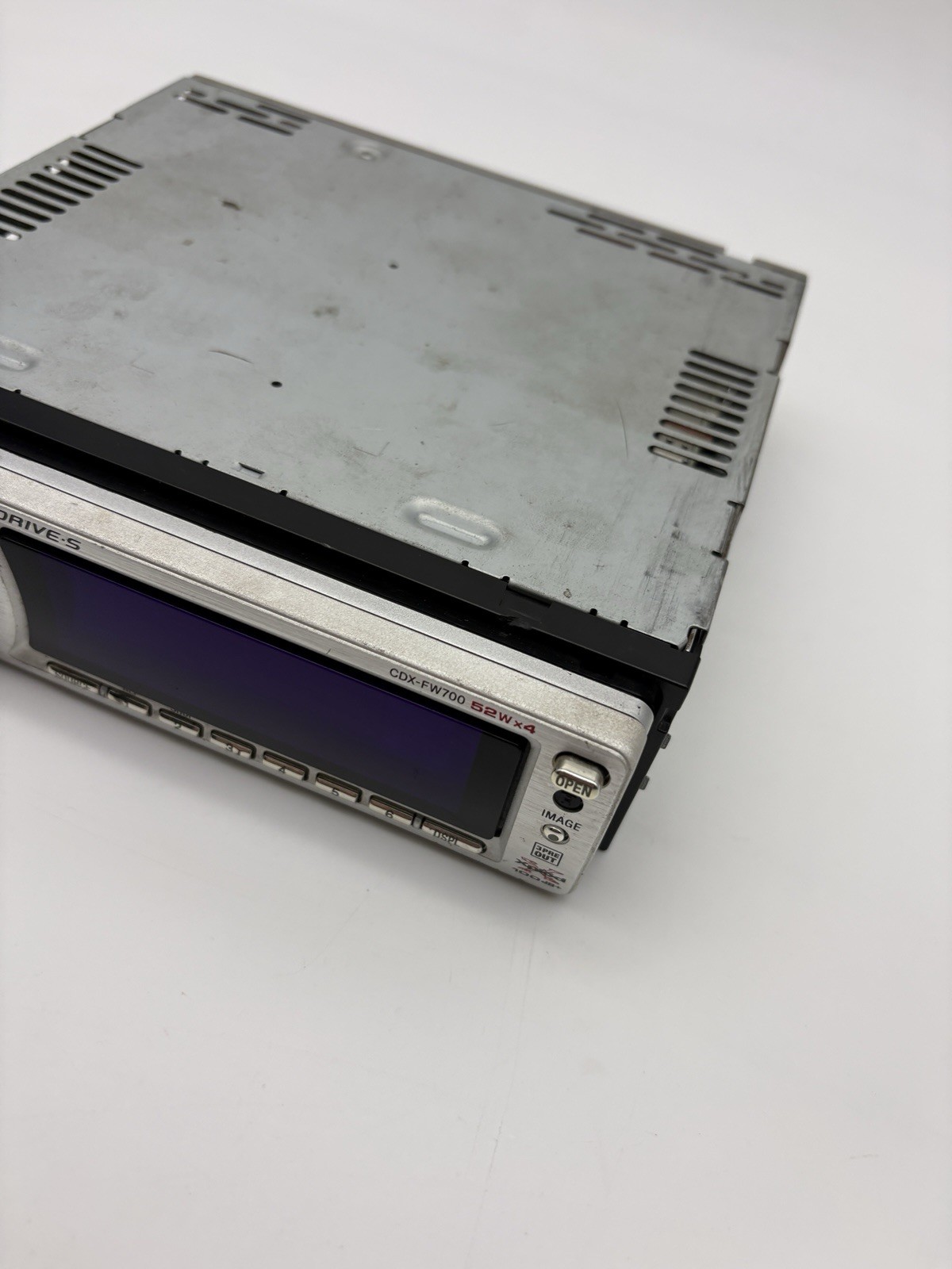 Sony CDX-FW700 CD Player 1 DIN In-Dash Equalizer Detachable Face