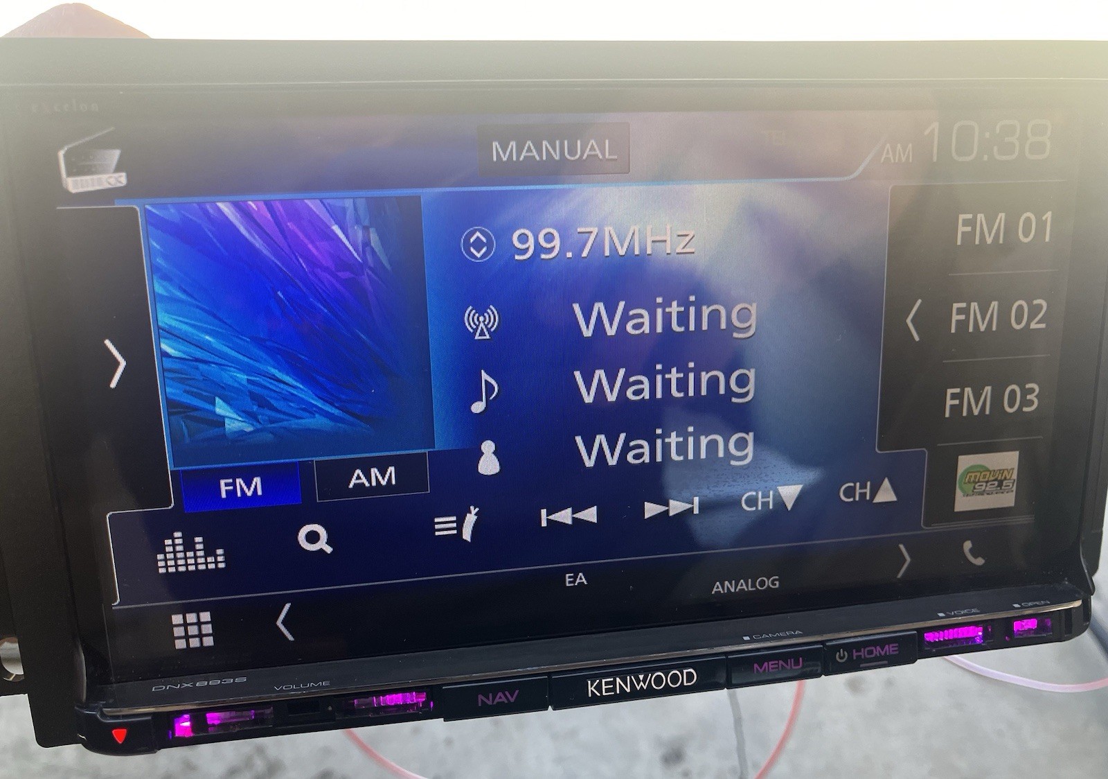 ✅ Kenwood DNX893S Excelon Radio Media Apple CarPlay Bluetooth Garmin USB SD DVD
