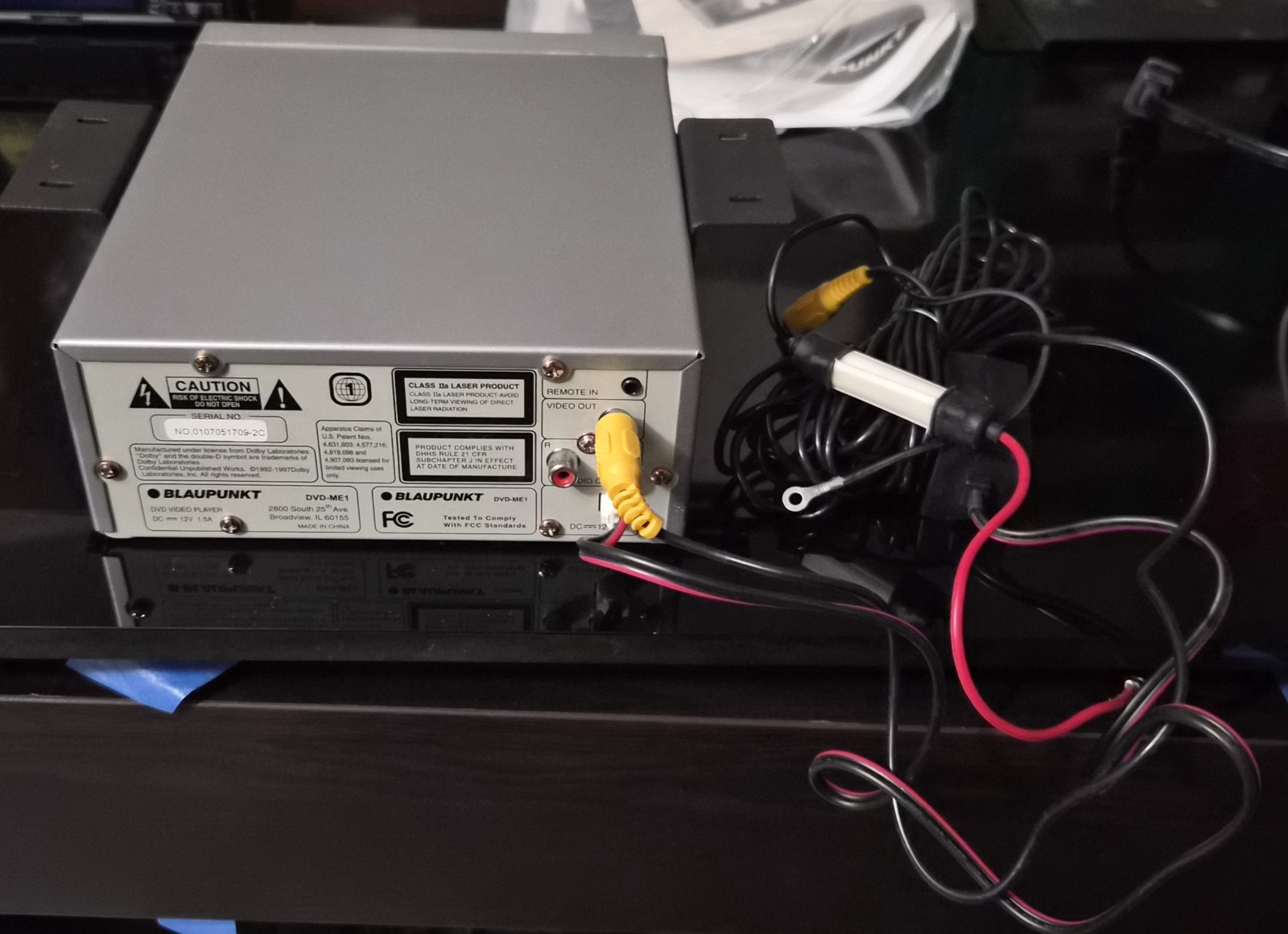 New Open Box Blaupunkt Dvd-me1 DVD_CD_MP3 PLAYER