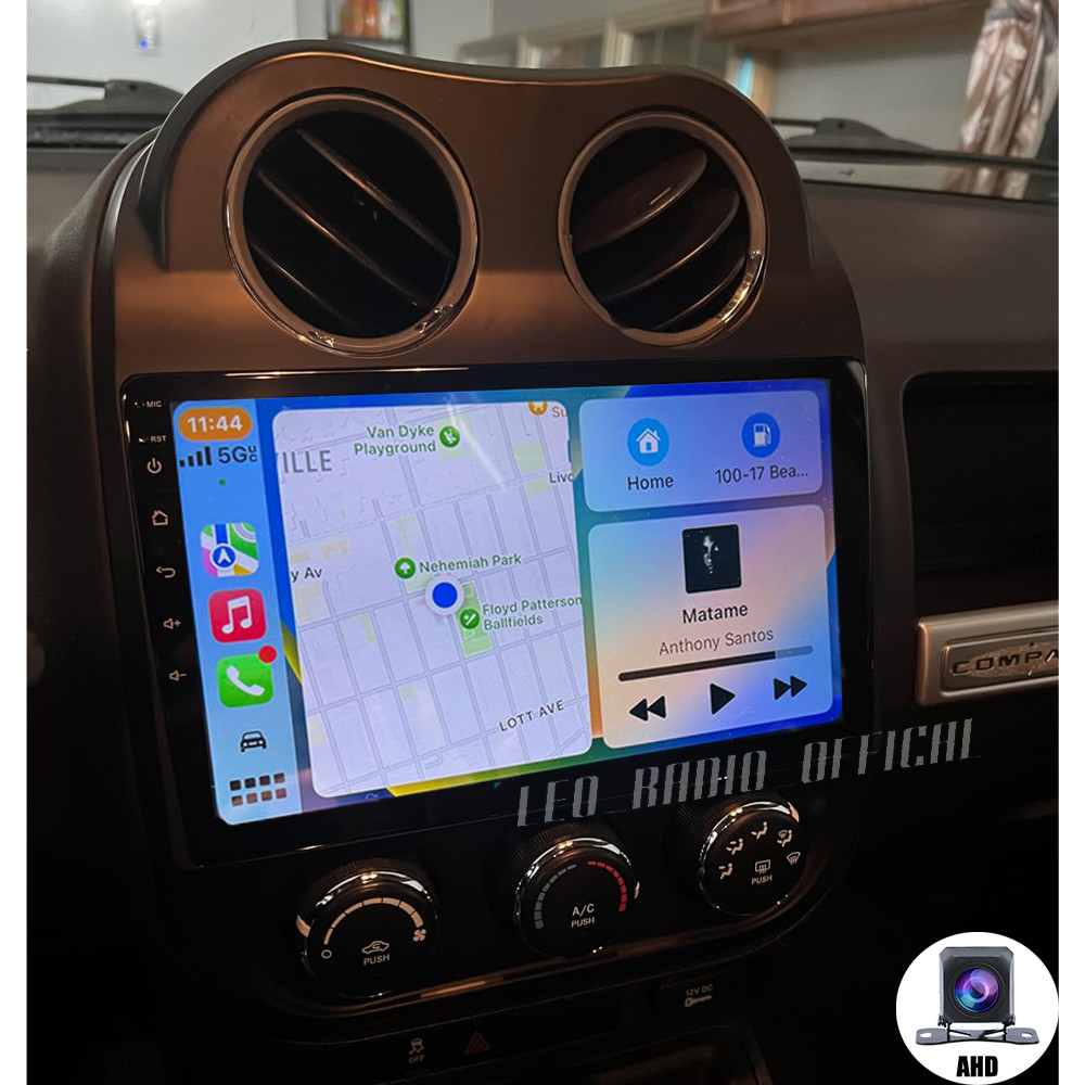 For Jeep Patriot Compass 2010-2016 Car Stereo Radio Carplay Android /w Camera