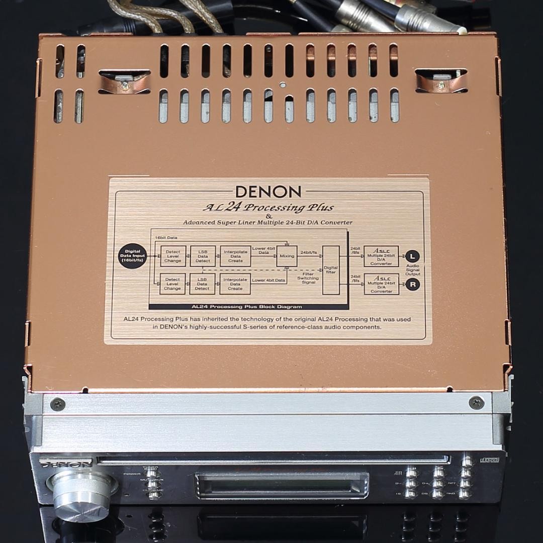 DENON DCT-Z1 Limited Edition CD Player Copper Plated Working Japan