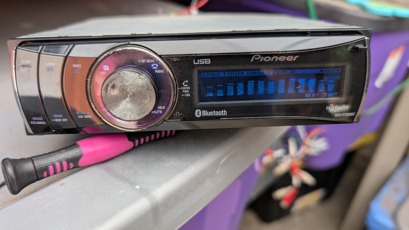 Pioneer Premier DEH-P7100BT Bluetooth CD Player USB 3d Graphics 🐬