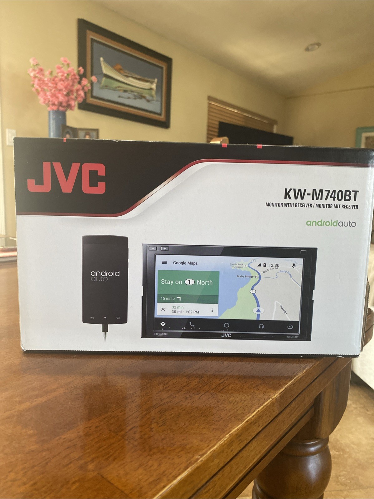 JVC KWM740BT 2-DIN AV Receiver (No CD)