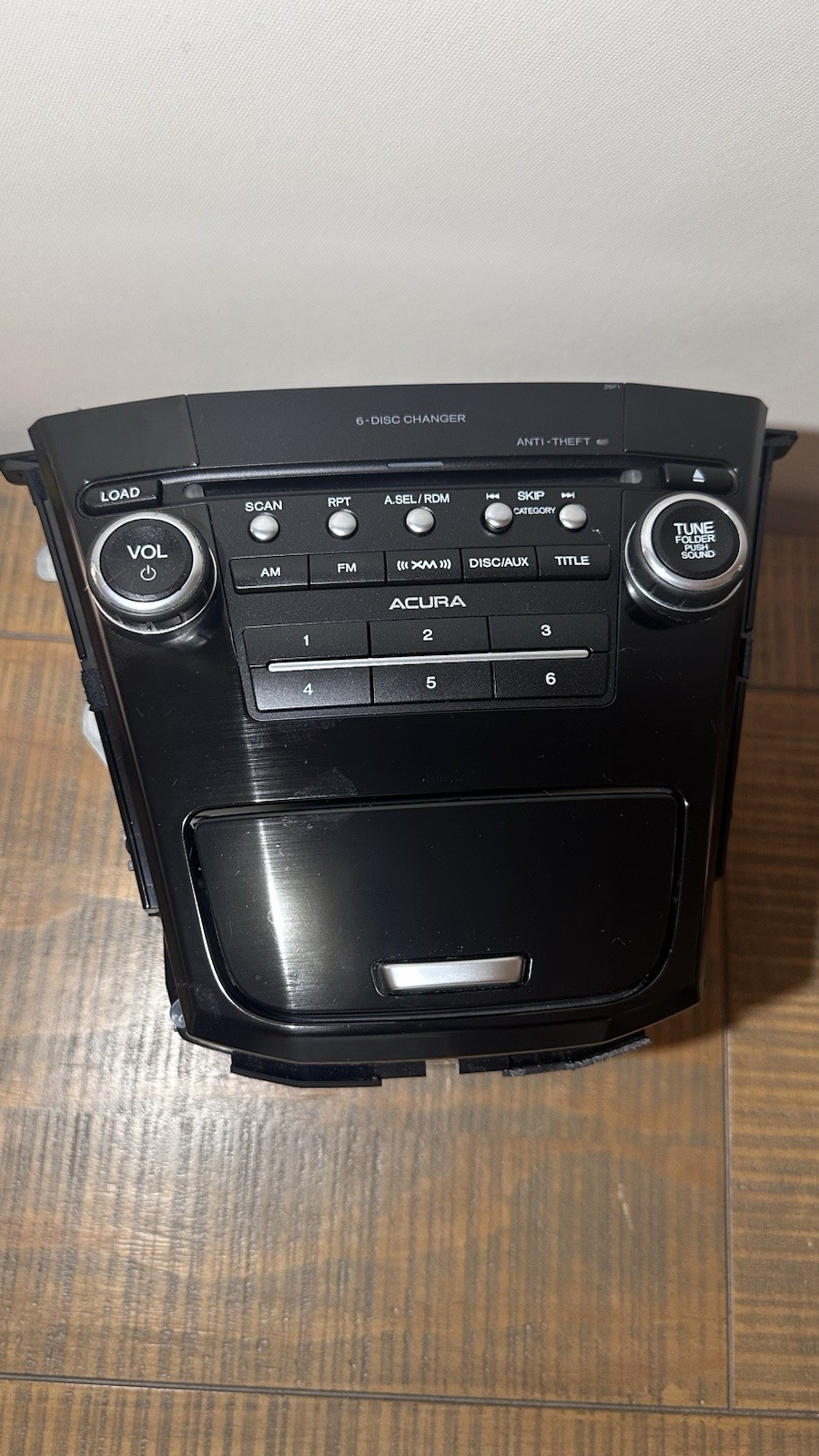 Acura MDX (modelos del 2010 al 2013) OEM In-Dash AM/FM Radio Receiver and Media