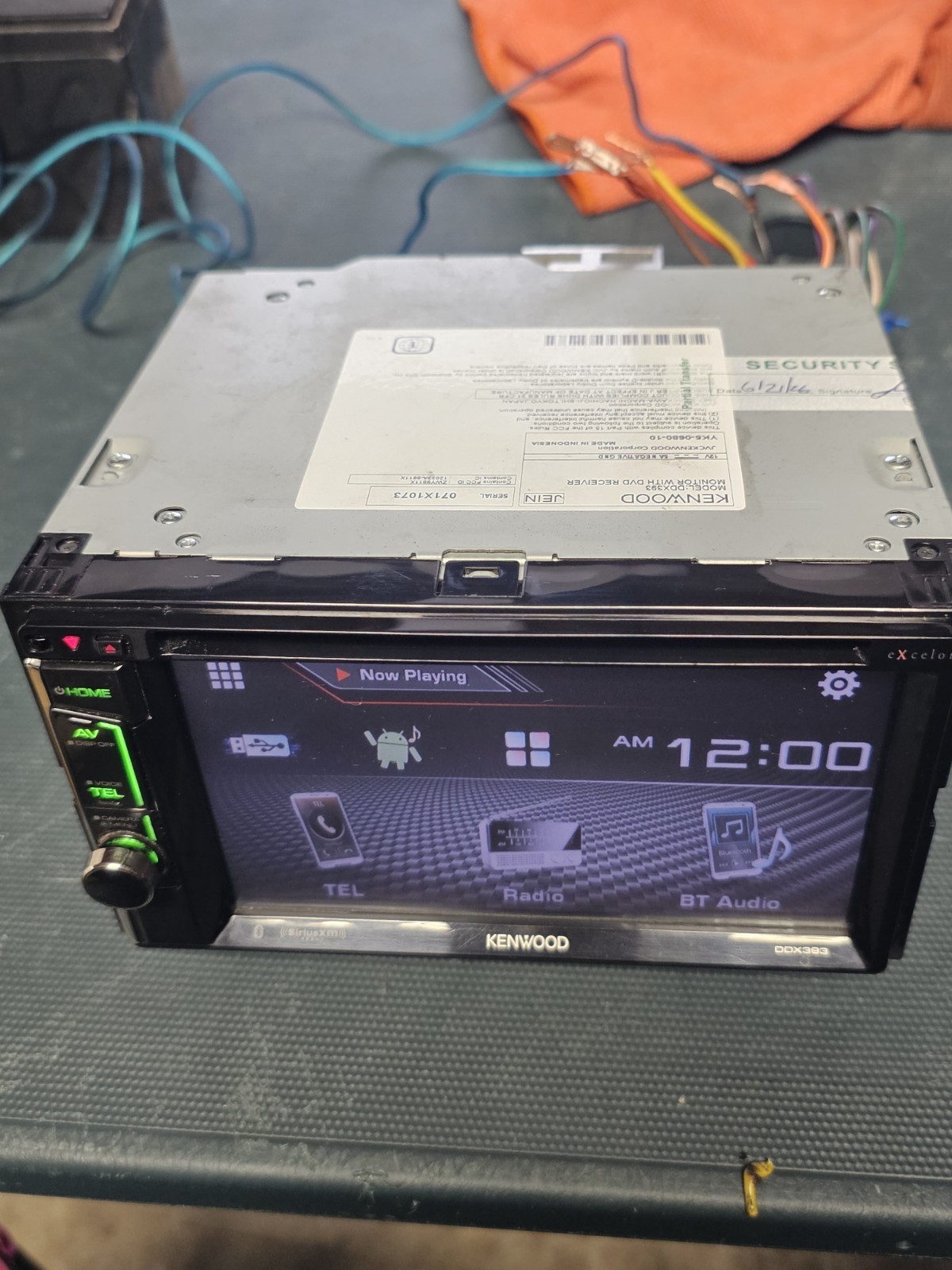 Kenwood DDX393 Double Din CD/DVD Stereo