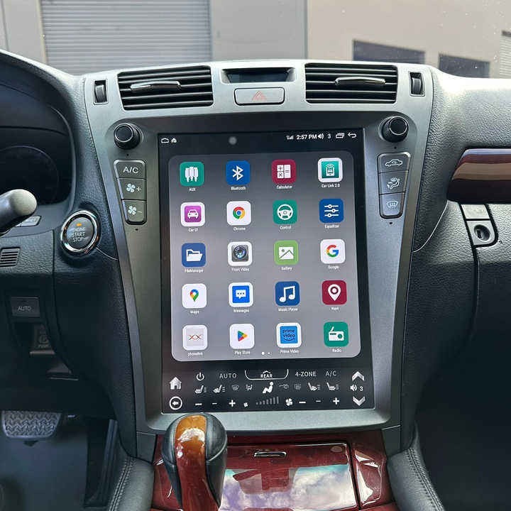 13″ For Lexus LS460 LS600h 2006-2012 Android CarPlay GPS 64GB Stereo Radio